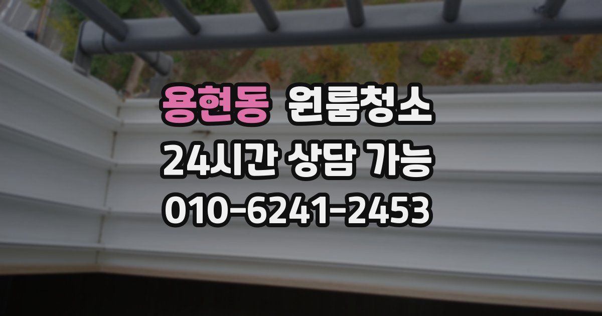 용현동 입주청소