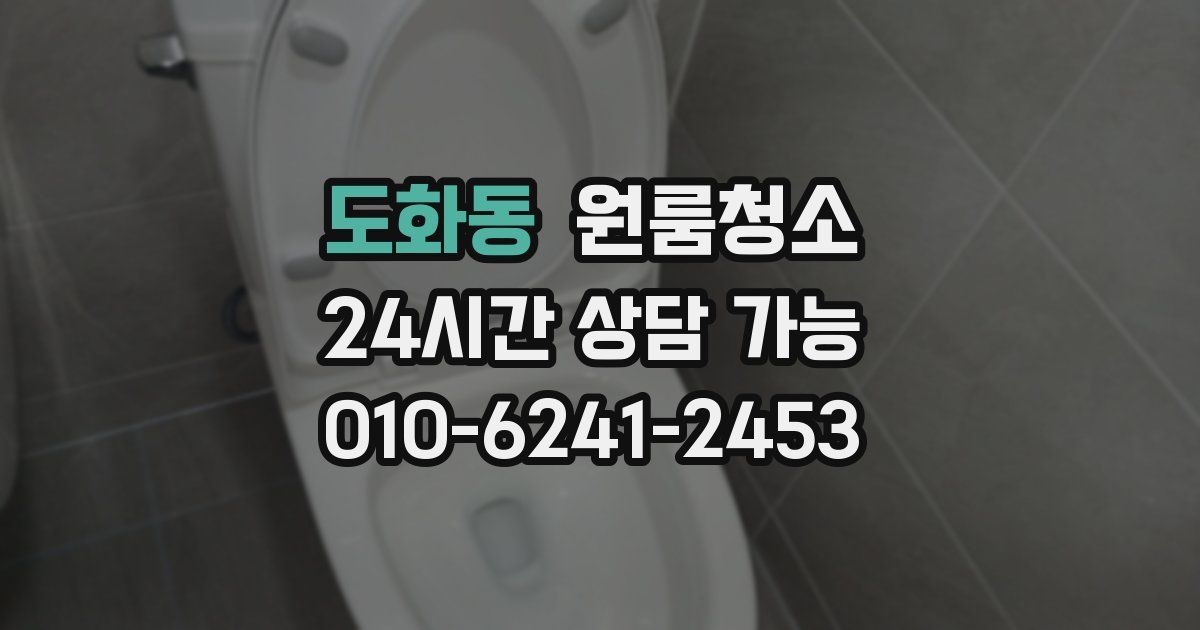 도화동 입주청소