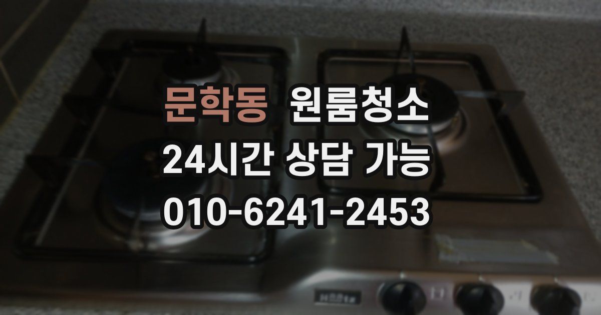 문학동 입주청소