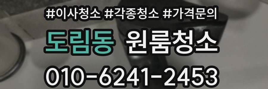 도림동 이사청소