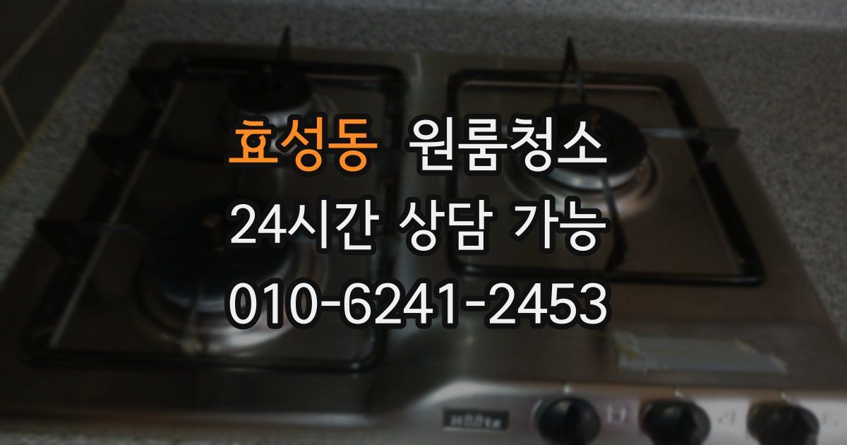 효성동 입주청소