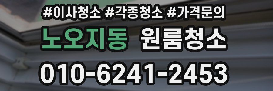 노오지동 이사청소