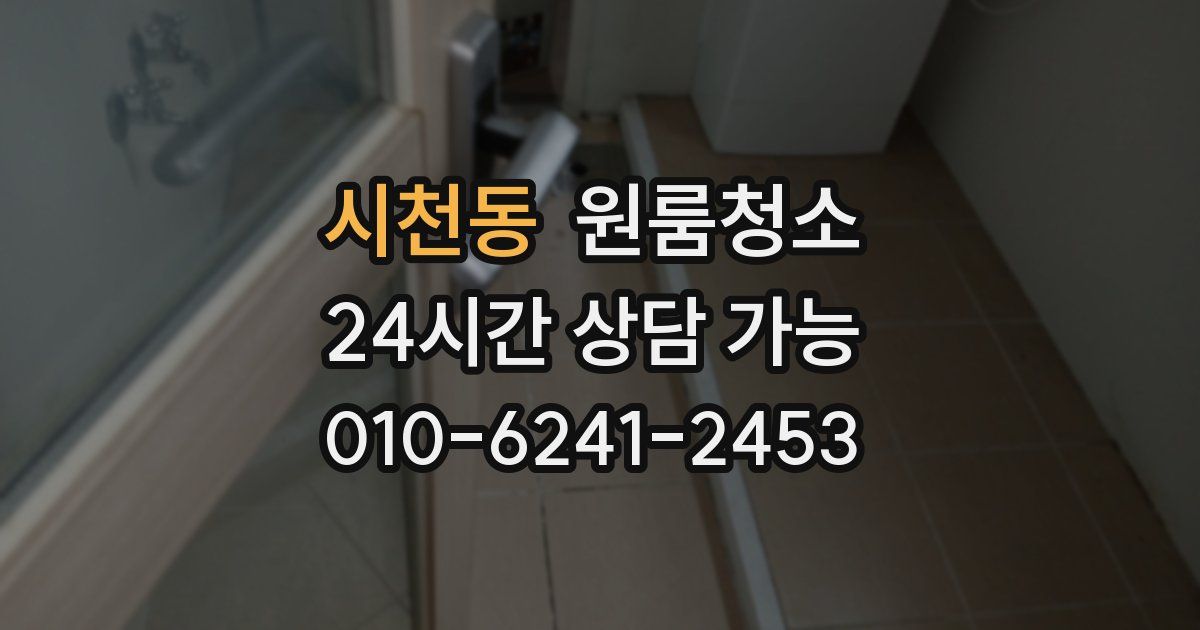 시천동 입주청소