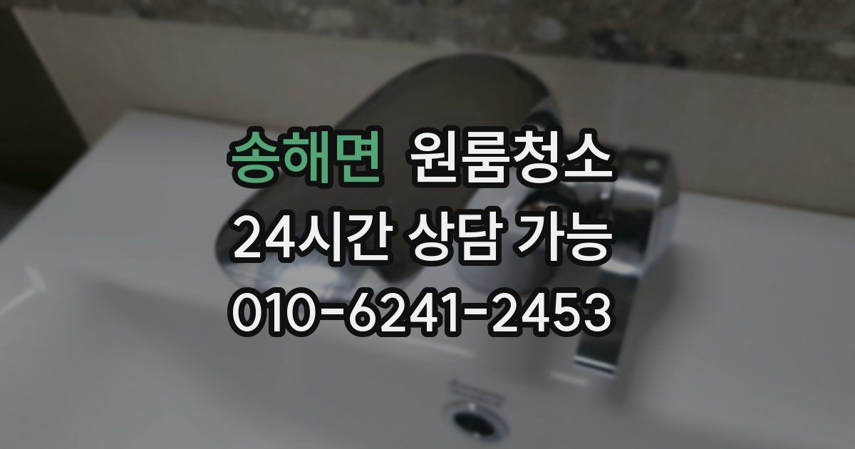송해면 입주청소