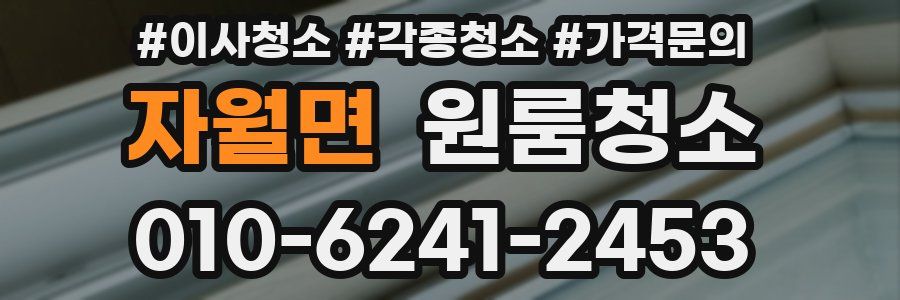 자월면 이사청소