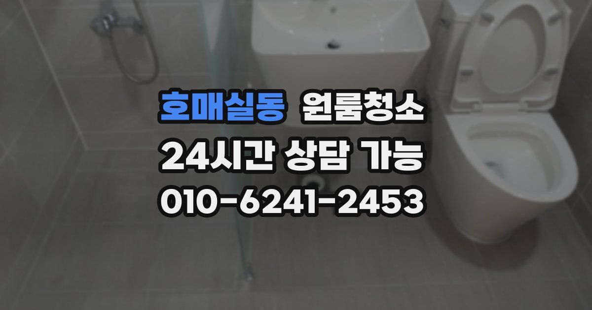 호매실동 입주청소