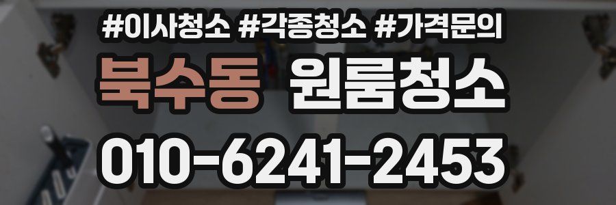 북수동 이사청소