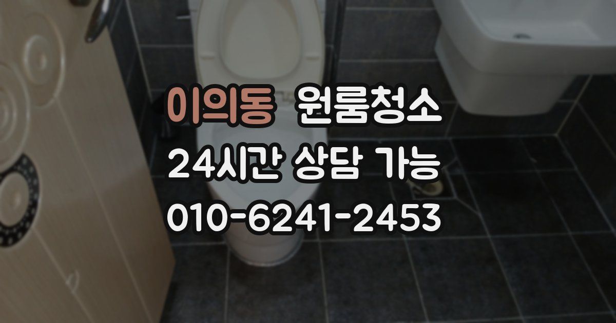 이의동 입주청소