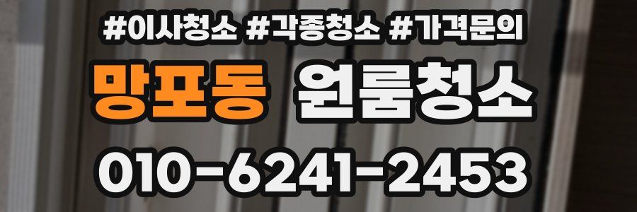 망포동 이사청소