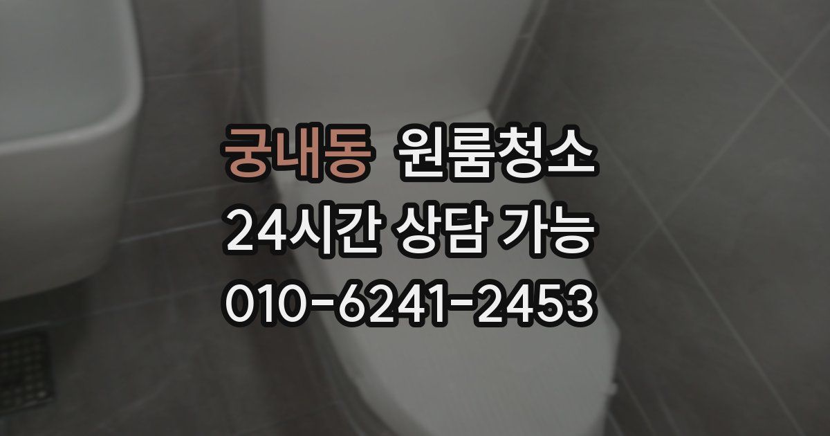 궁내동 입주청소