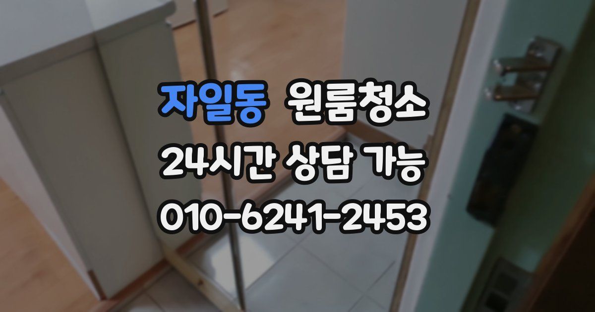 자일동 입주청소