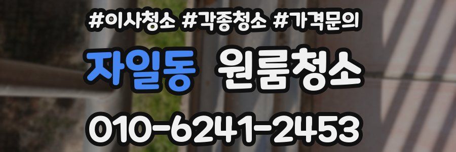 자일동 이사청소