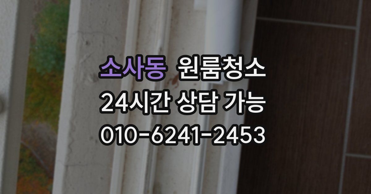 소사동 입주청소