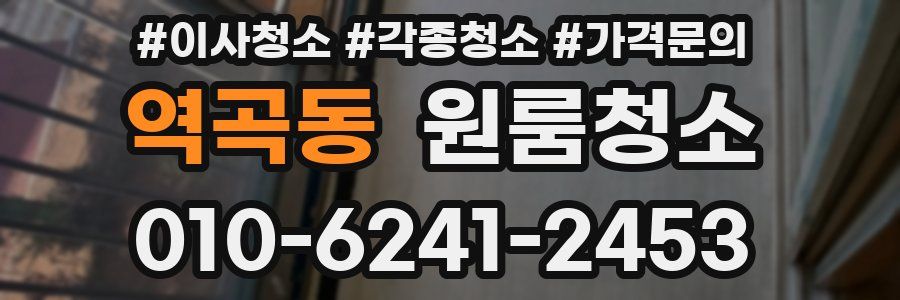 역곡동 이사청소