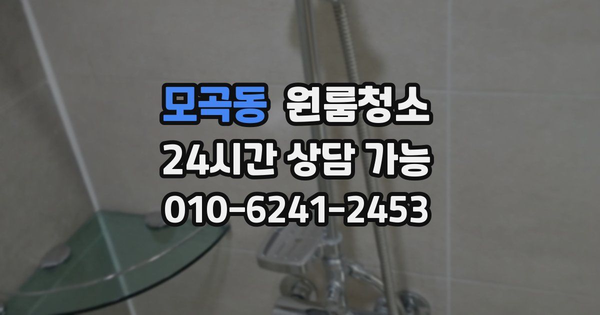 모곡동 입주청소