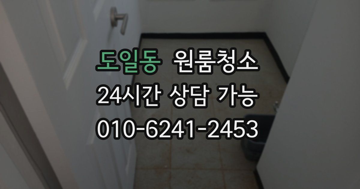 도일동 입주청소