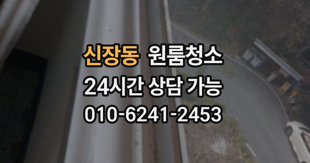 신장동 입주청소