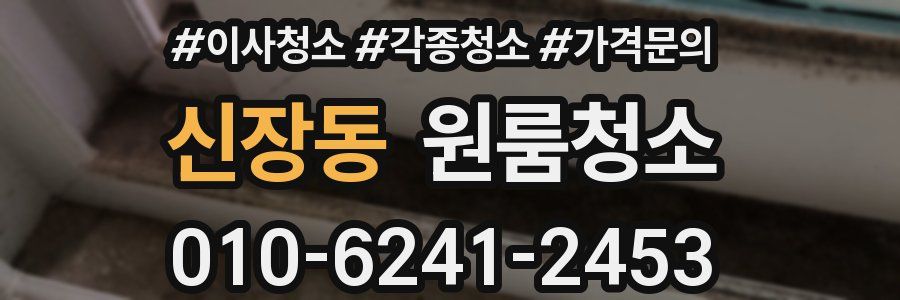 신장동 이사청소