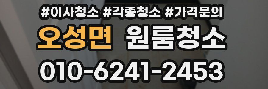 오성면 이사청소