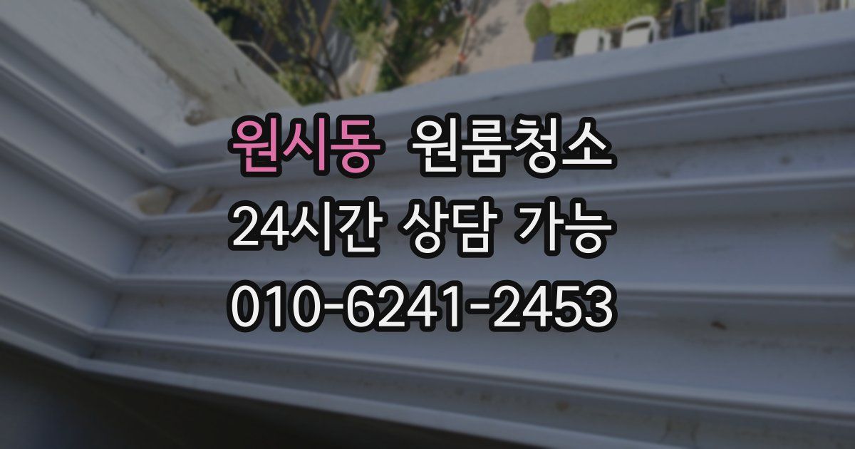 원시동 입주청소