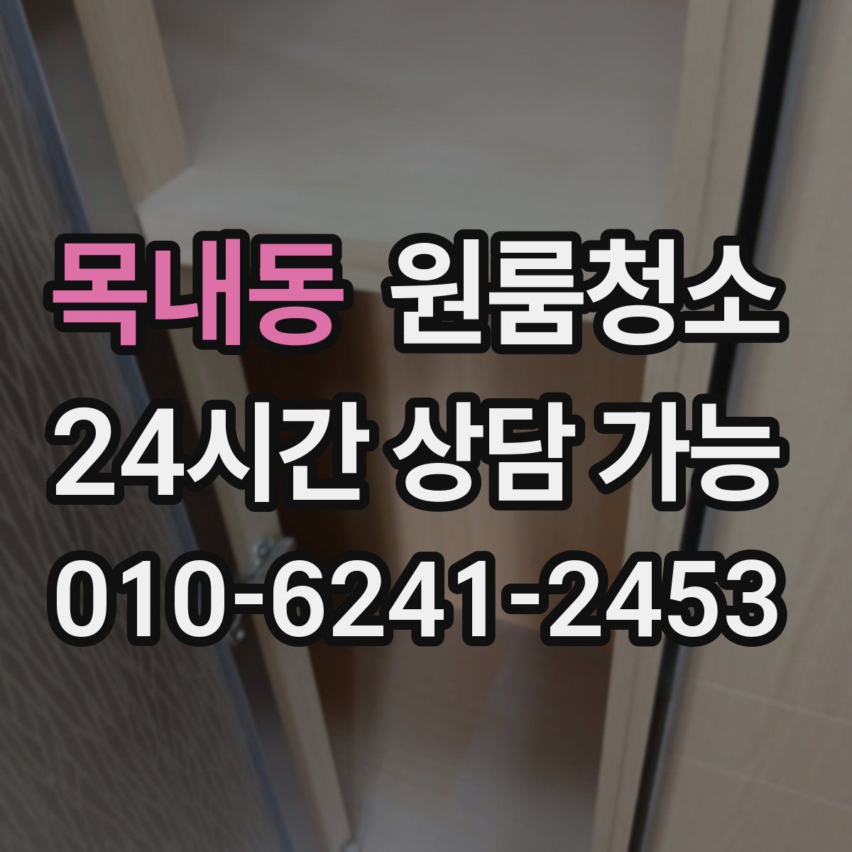 목내동 원룸청소