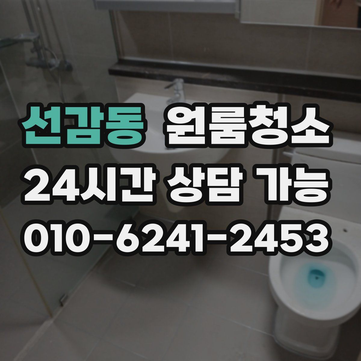 선감동 원룸청소