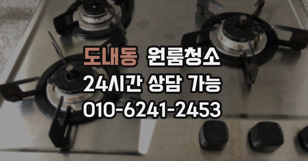 도내동 입주청소