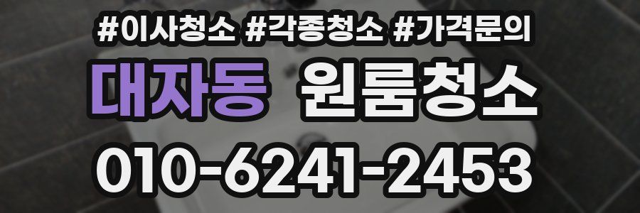 대자동 이사청소