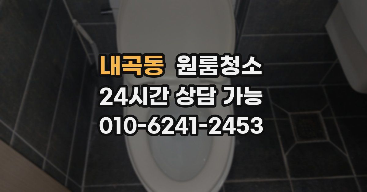 내곡동 입주청소