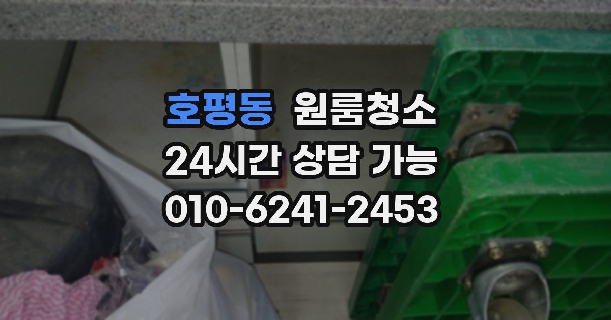 호평동 입주청소