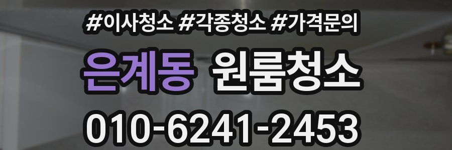 은계동 이사청소