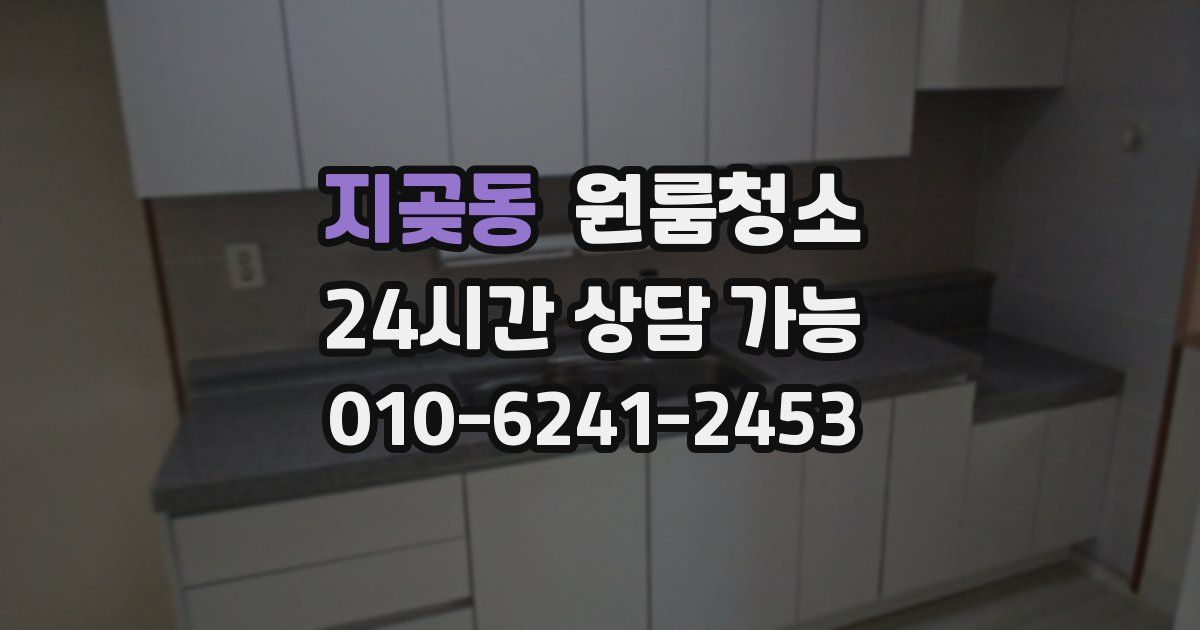 지곶동 입주청소