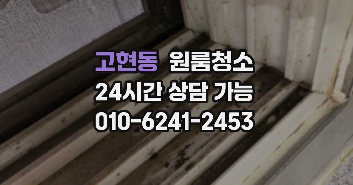 고현동 입주청소