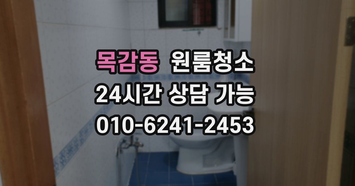 목감동 입주청소