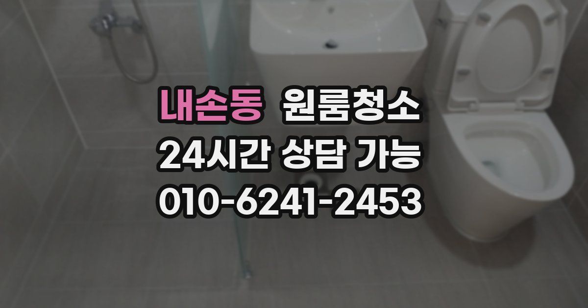 내손동 입주청소