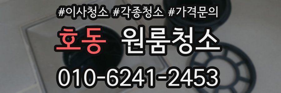 호동 이사청소