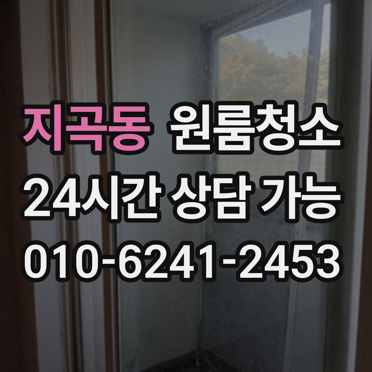 지곡동 원룸청소