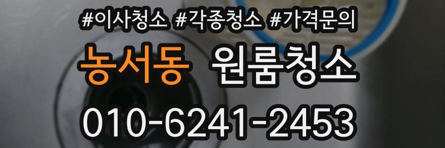 농서동 이사청소