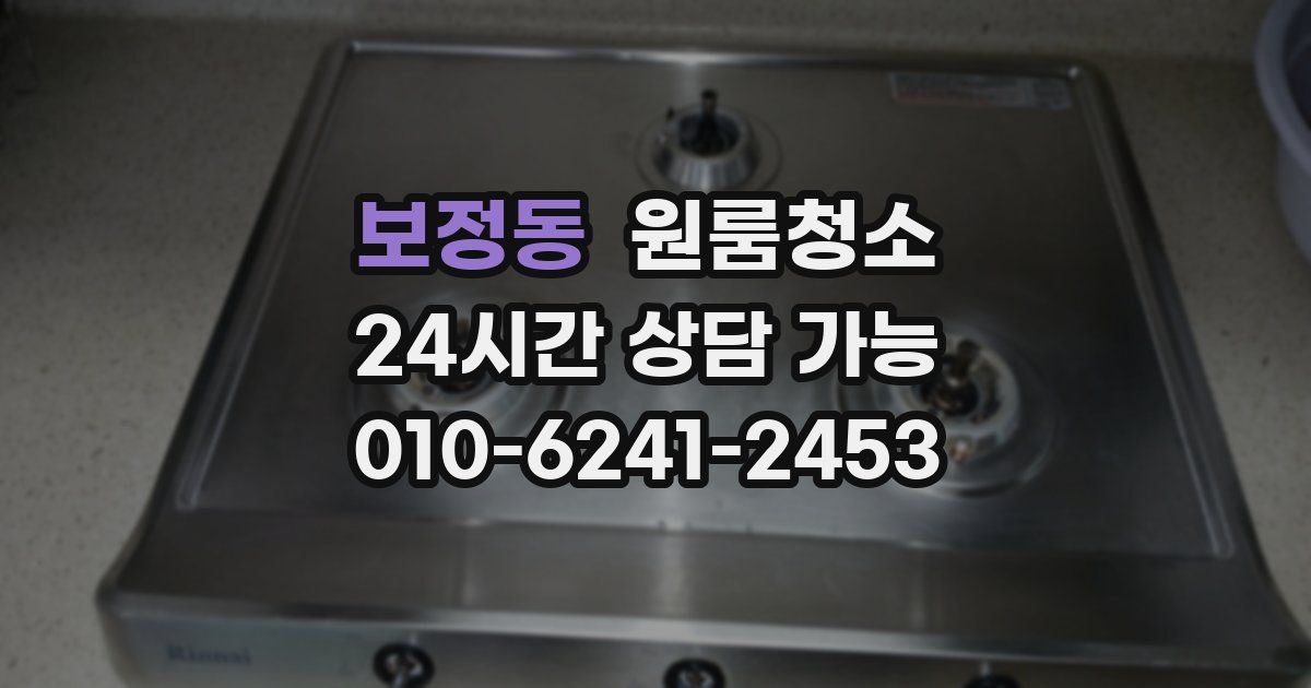 보정동 입주청소