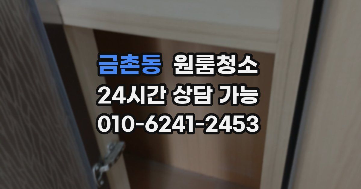 금촌동 입주청소