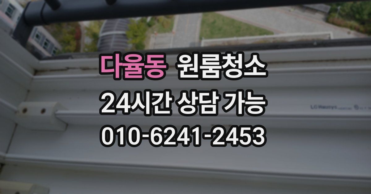 다율동 입주청소