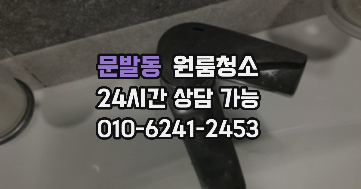 문발동 입주청소