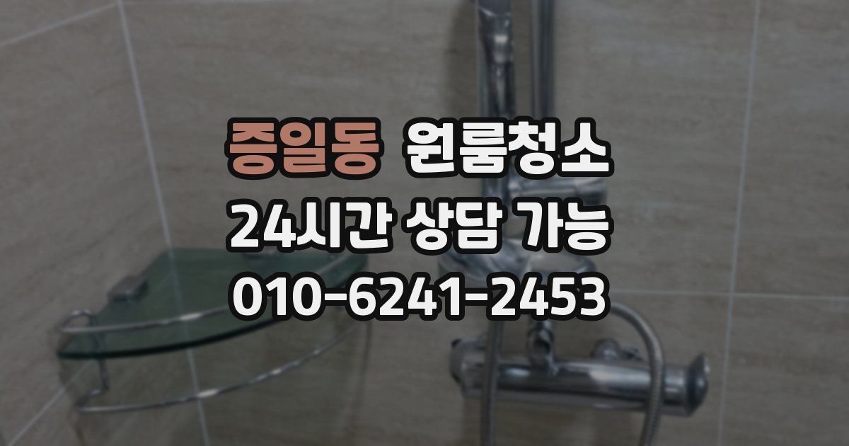 증일동 입주청소