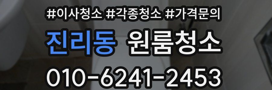 진리동 이사청소