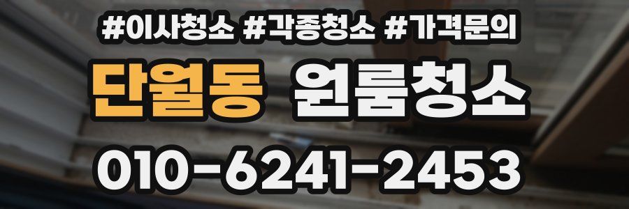 단월동 이사청소