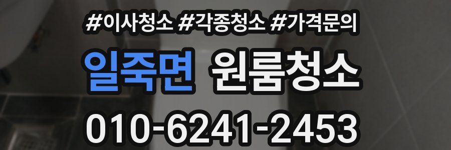 일죽면 이사청소