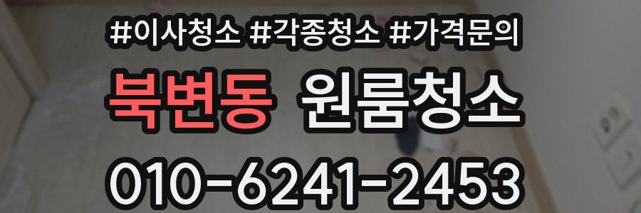 북변동 이사청소