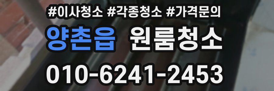 양촌읍 이사청소