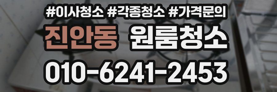 진안동 이사청소