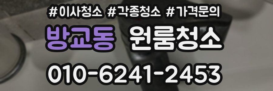 방교동 이사청소